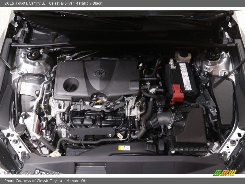Celestial Silver Metallic / Black 2019 Toyota Camry LE