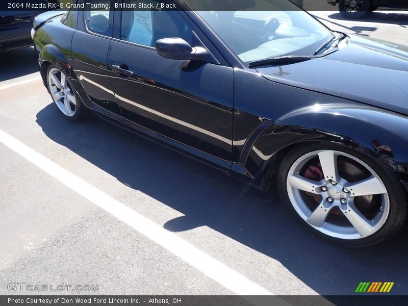 Brilliant Black / Black 2004 Mazda RX-8 Grand Touring