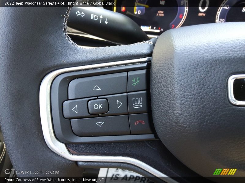 Bright White / Global Black 2022 Jeep Wagoneer Series I 4x4