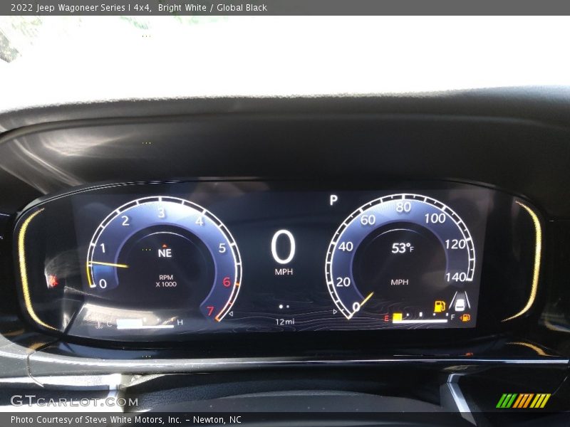 Bright White / Global Black 2022 Jeep Wagoneer Series I 4x4