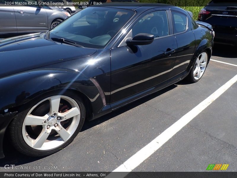 Brilliant Black / Black 2004 Mazda RX-8 Grand Touring