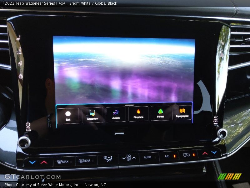 Bright White / Global Black 2022 Jeep Wagoneer Series I 4x4