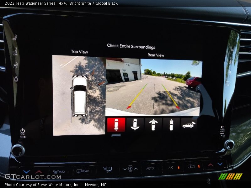 Bright White / Global Black 2022 Jeep Wagoneer Series I 4x4