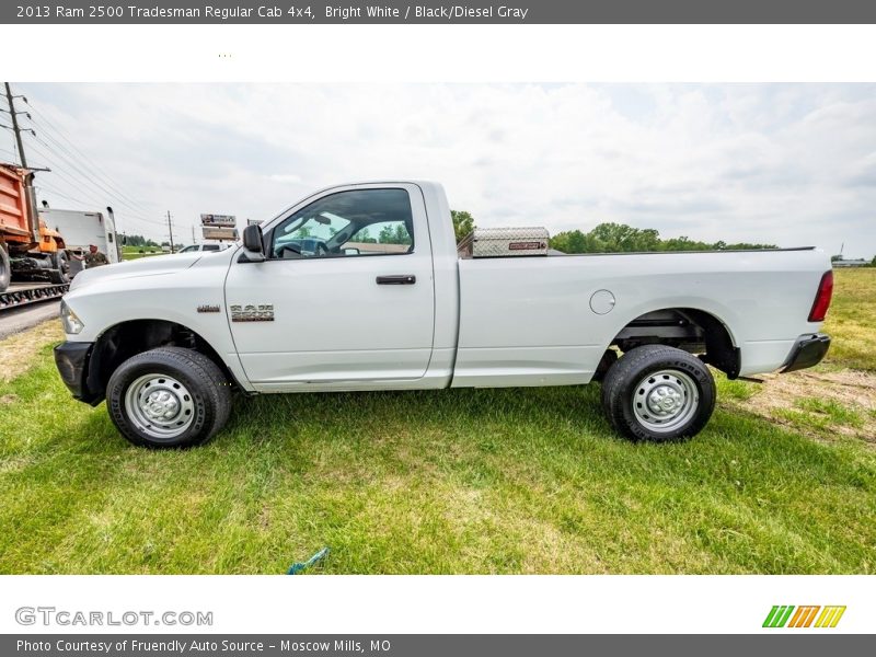 Bright White / Black/Diesel Gray 2013 Ram 2500 Tradesman Regular Cab 4x4