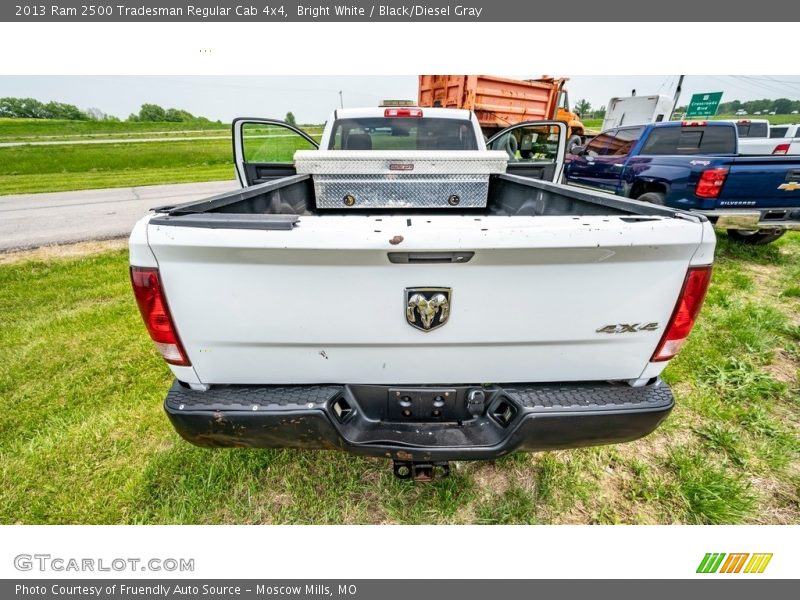 Bright White / Black/Diesel Gray 2013 Ram 2500 Tradesman Regular Cab 4x4