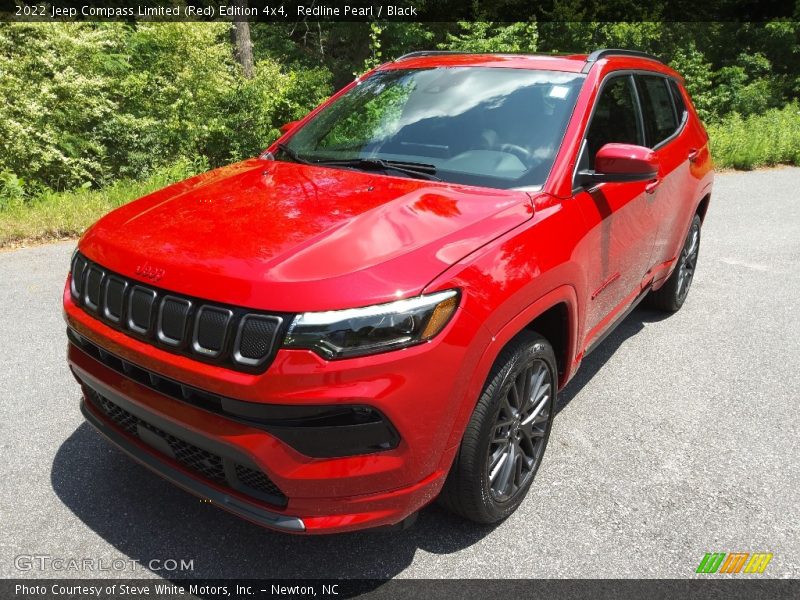Redline Pearl / Black 2022 Jeep Compass Limited (Red) Edition 4x4