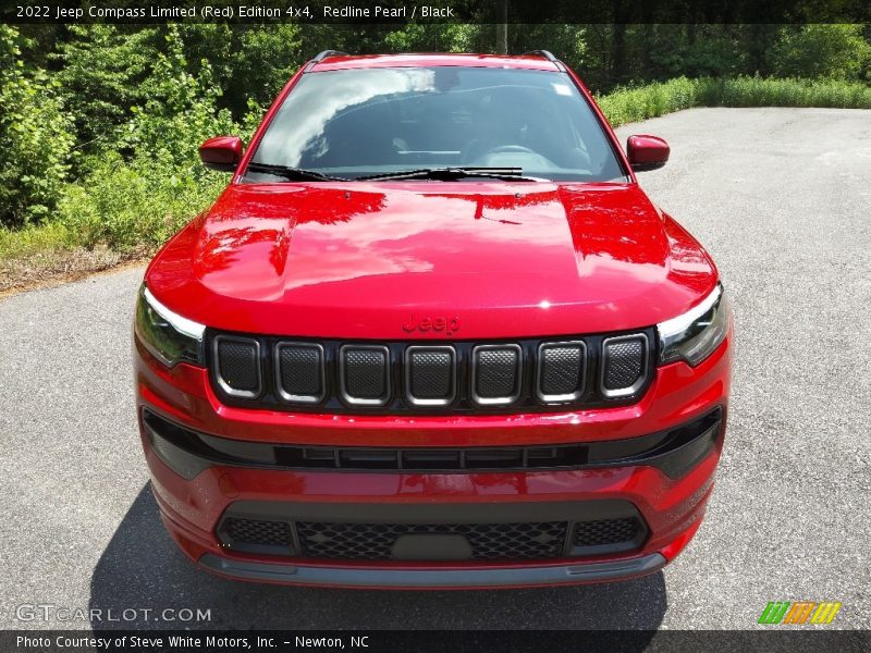 Redline Pearl / Black 2022 Jeep Compass Limited (Red) Edition 4x4