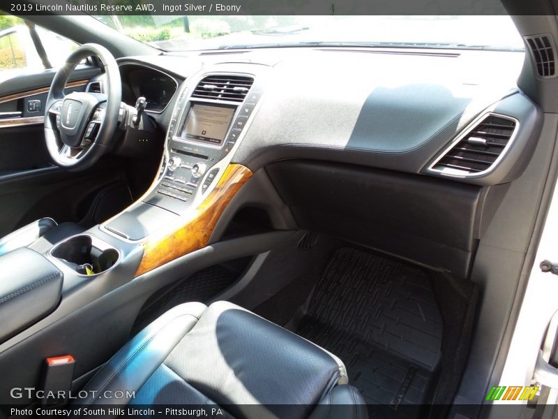 Ingot Silver / Ebony 2019 Lincoln Nautilus Reserve AWD