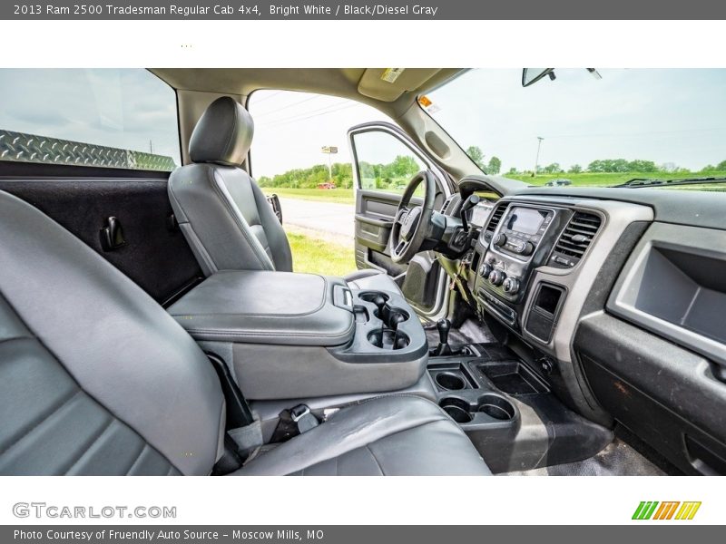 Bright White / Black/Diesel Gray 2013 Ram 2500 Tradesman Regular Cab 4x4