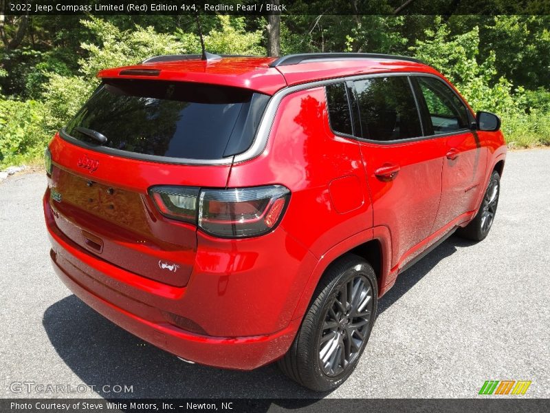 Redline Pearl / Black 2022 Jeep Compass Limited (Red) Edition 4x4