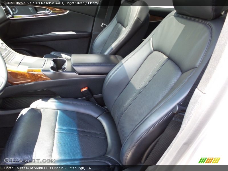 Ingot Silver / Ebony 2019 Lincoln Nautilus Reserve AWD