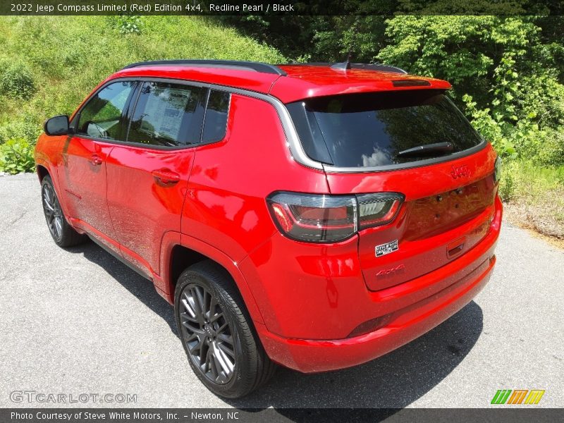 Redline Pearl / Black 2022 Jeep Compass Limited (Red) Edition 4x4