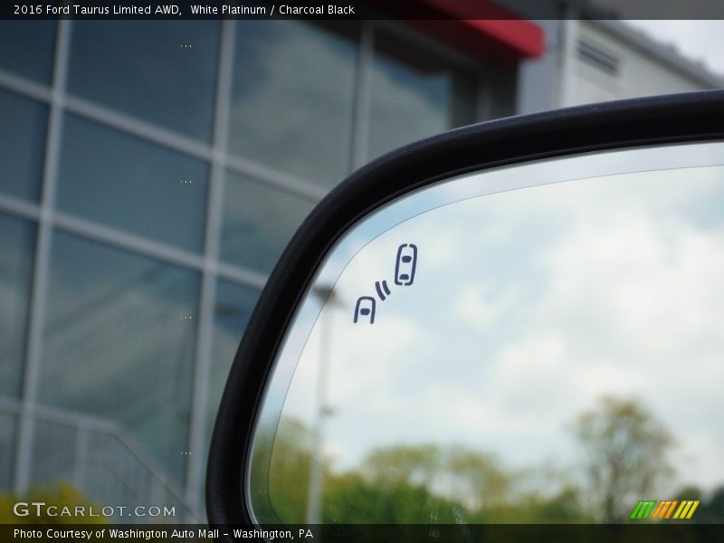 White Platinum / Charcoal Black 2016 Ford Taurus Limited AWD