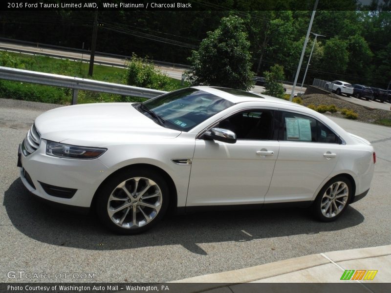  2016 Taurus Limited AWD White Platinum
