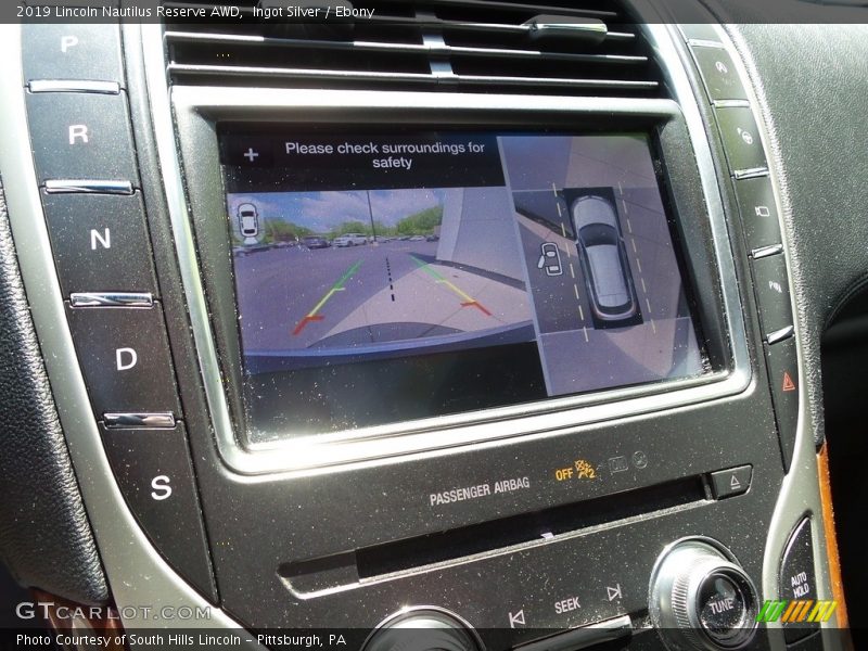 Ingot Silver / Ebony 2019 Lincoln Nautilus Reserve AWD