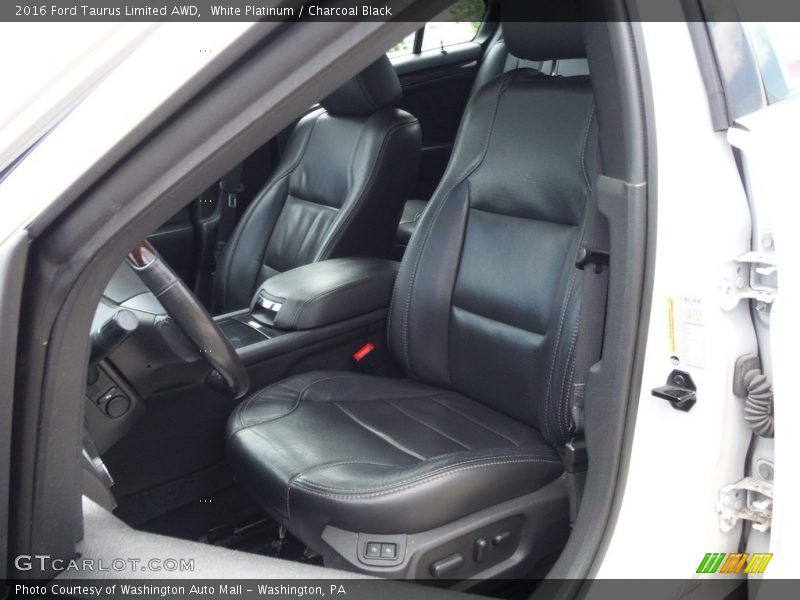 White Platinum / Charcoal Black 2016 Ford Taurus Limited AWD