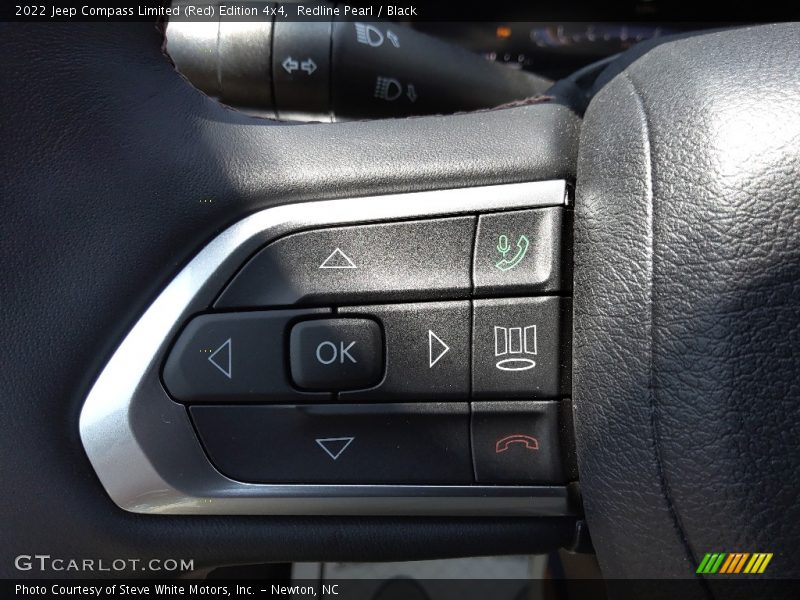  2022 Compass Limited (Red) Edition 4x4 Steering Wheel