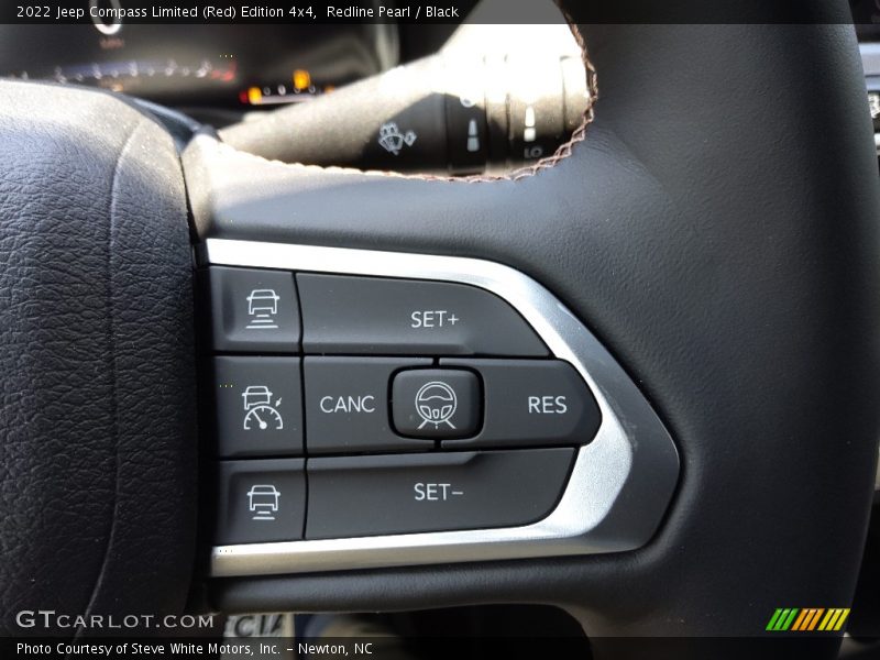  2022 Compass Limited (Red) Edition 4x4 Steering Wheel