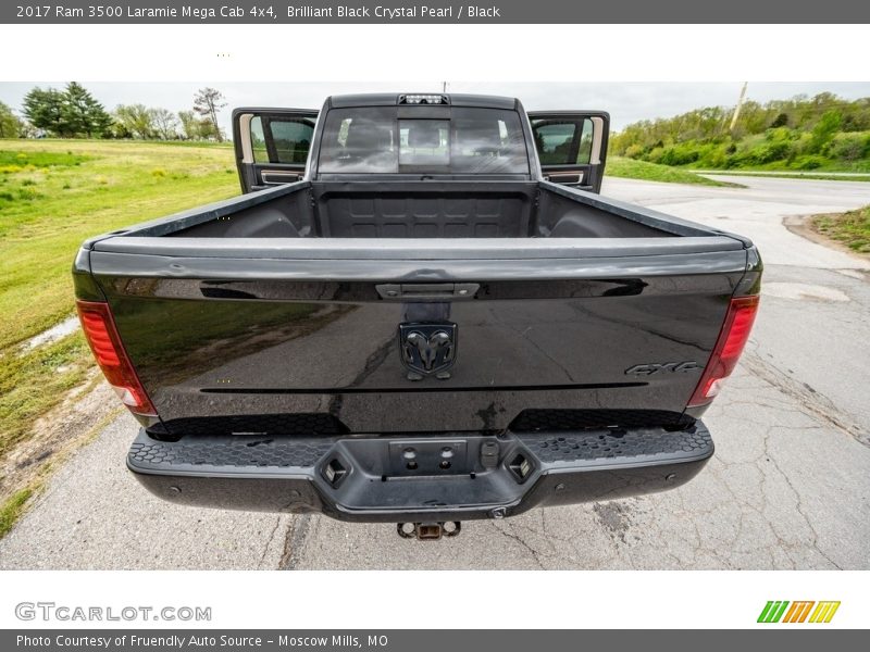 Brilliant Black Crystal Pearl / Black 2017 Ram 3500 Laramie Mega Cab 4x4