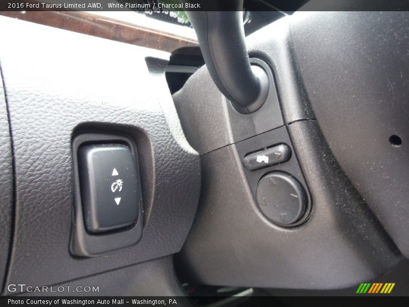 White Platinum / Charcoal Black 2016 Ford Taurus Limited AWD