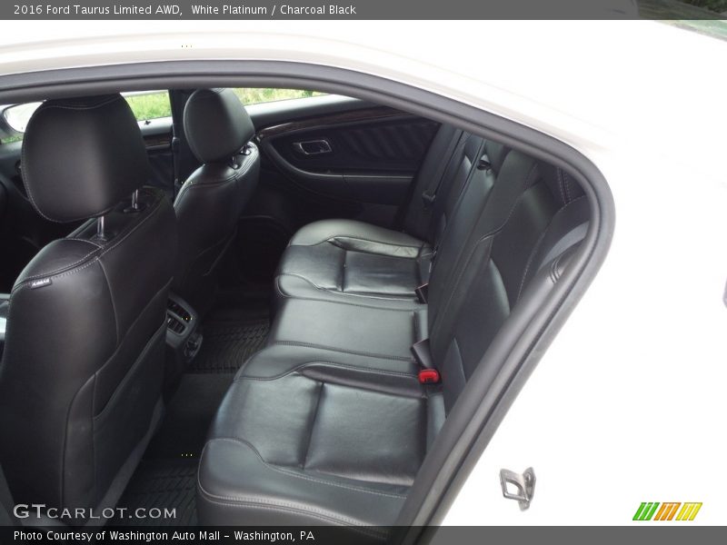 White Platinum / Charcoal Black 2016 Ford Taurus Limited AWD