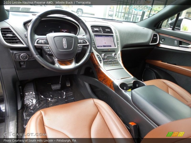  2020 Nautilus Reserve AWD Terracotta Interior