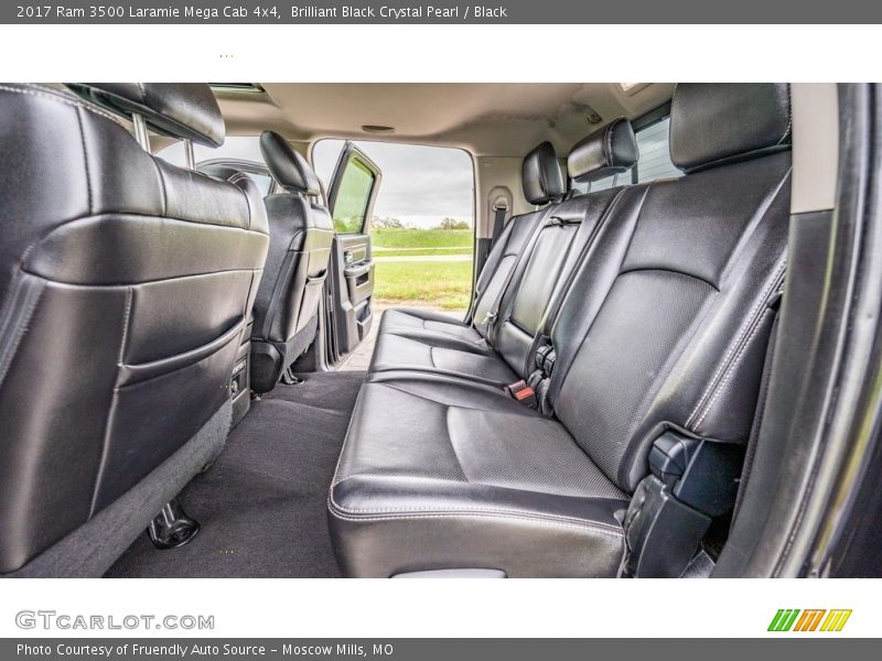 Rear Seat of 2017 3500 Laramie Mega Cab 4x4