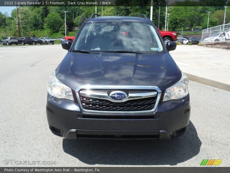 Dark Gray Metallic / Black 2015 Subaru Forester 2.5i Premium