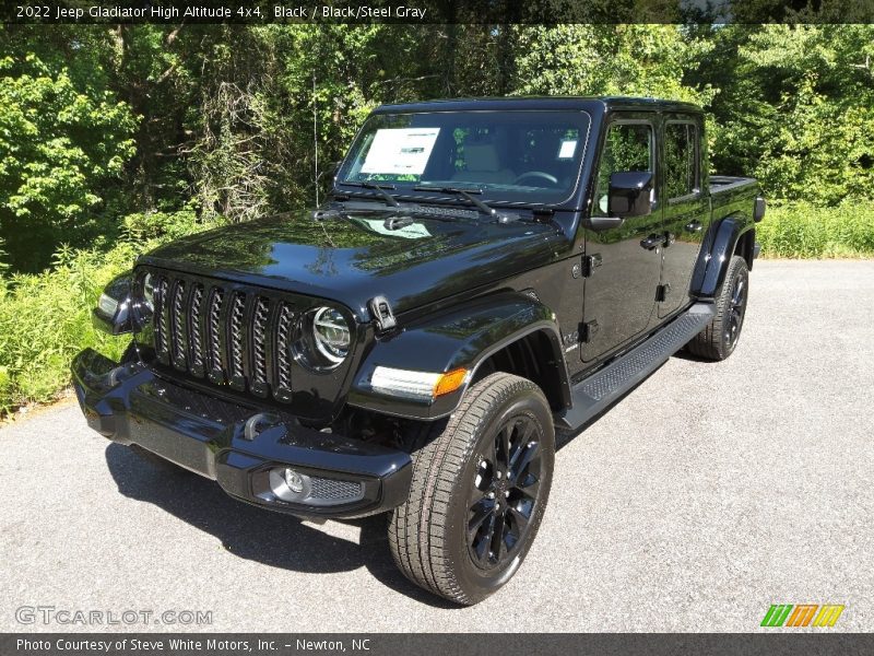 Black / Black/Steel Gray 2022 Jeep Gladiator High Altitude 4x4