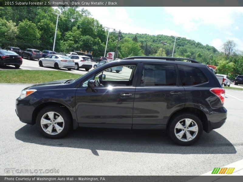 Dark Gray Metallic / Black 2015 Subaru Forester 2.5i Premium