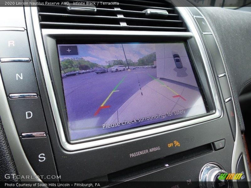 Infinite Black / Terracotta 2020 Lincoln Nautilus Reserve AWD