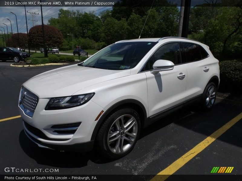 White Platinum / Cappuccino 2019 Lincoln MKC Reserve AWD