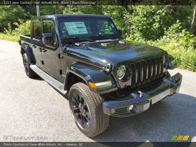Black / Black/Steel Gray 2022 Jeep Gladiator High Altitude 4x4
