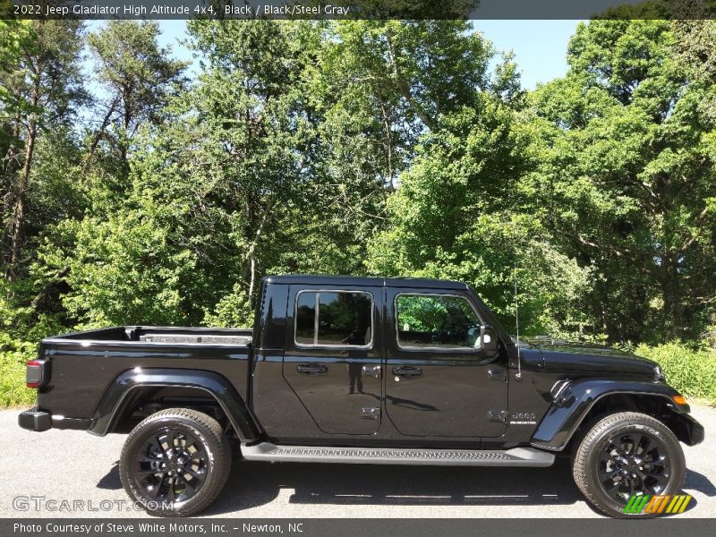 Black / Black/Steel Gray 2022 Jeep Gladiator High Altitude 4x4