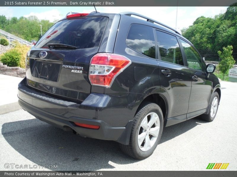 Dark Gray Metallic / Black 2015 Subaru Forester 2.5i Premium