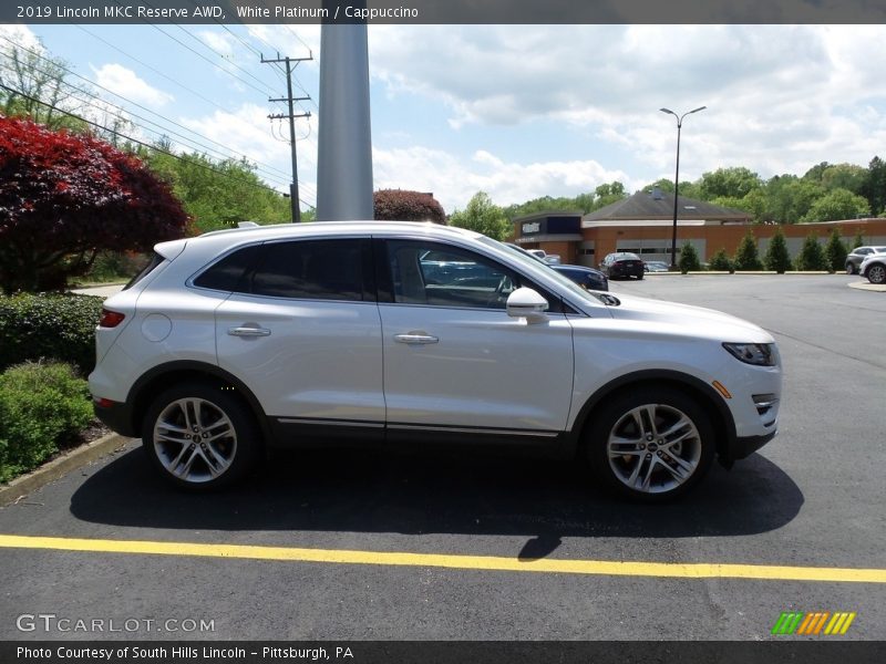 White Platinum / Cappuccino 2019 Lincoln MKC Reserve AWD