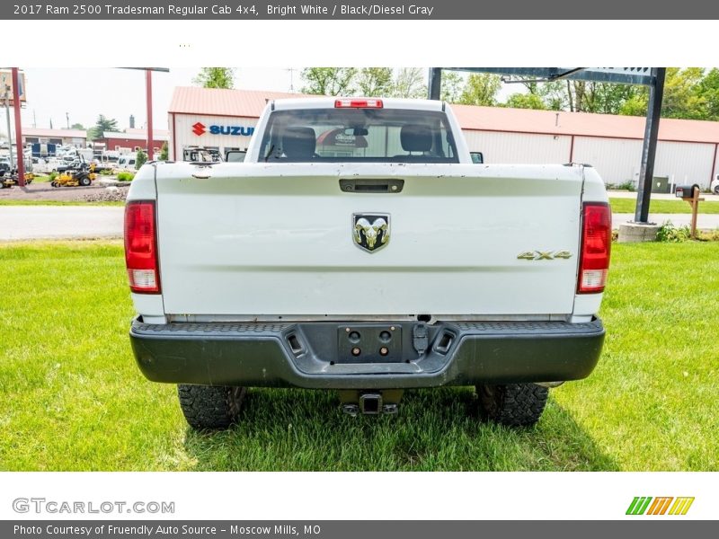 Bright White / Black/Diesel Gray 2017 Ram 2500 Tradesman Regular Cab 4x4