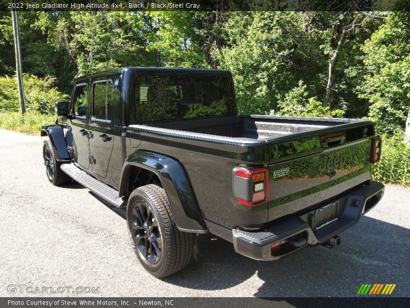 Black / Black/Steel Gray 2022 Jeep Gladiator High Altitude 4x4