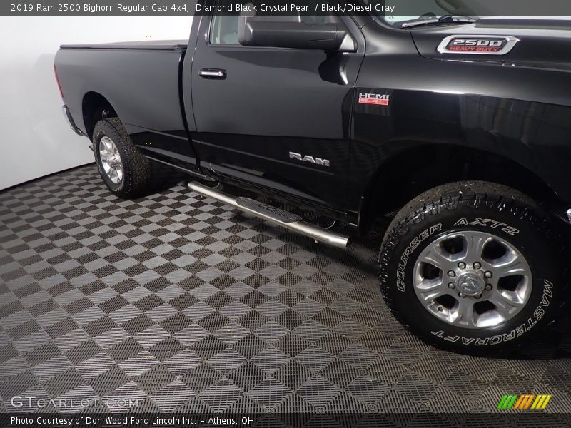 Diamond Black Crystal Pearl / Black/Diesel Gray 2019 Ram 2500 Bighorn Regular Cab 4x4