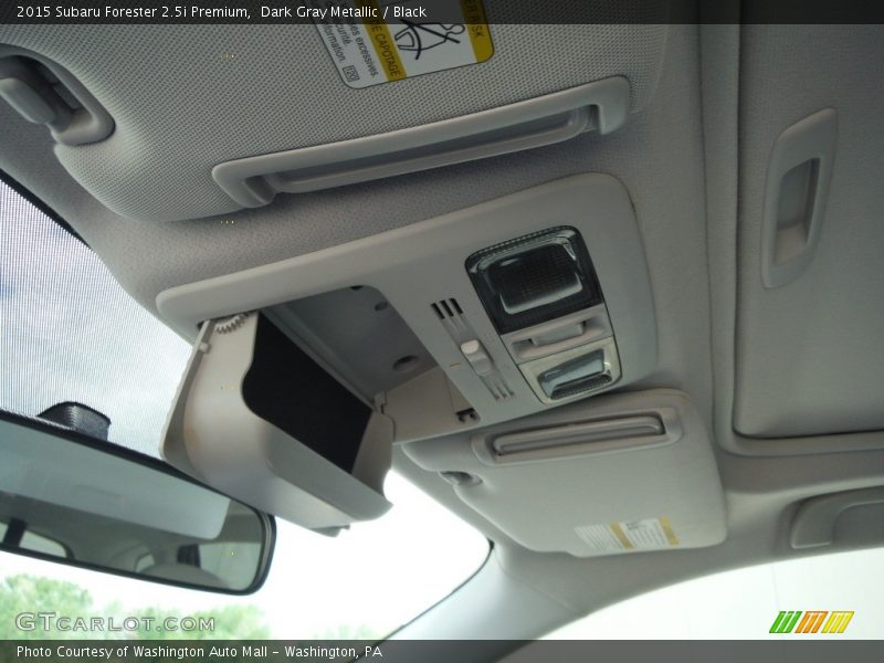Dark Gray Metallic / Black 2015 Subaru Forester 2.5i Premium