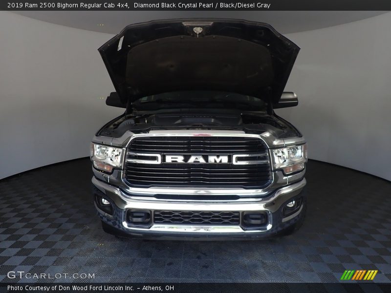 Diamond Black Crystal Pearl / Black/Diesel Gray 2019 Ram 2500 Bighorn Regular Cab 4x4