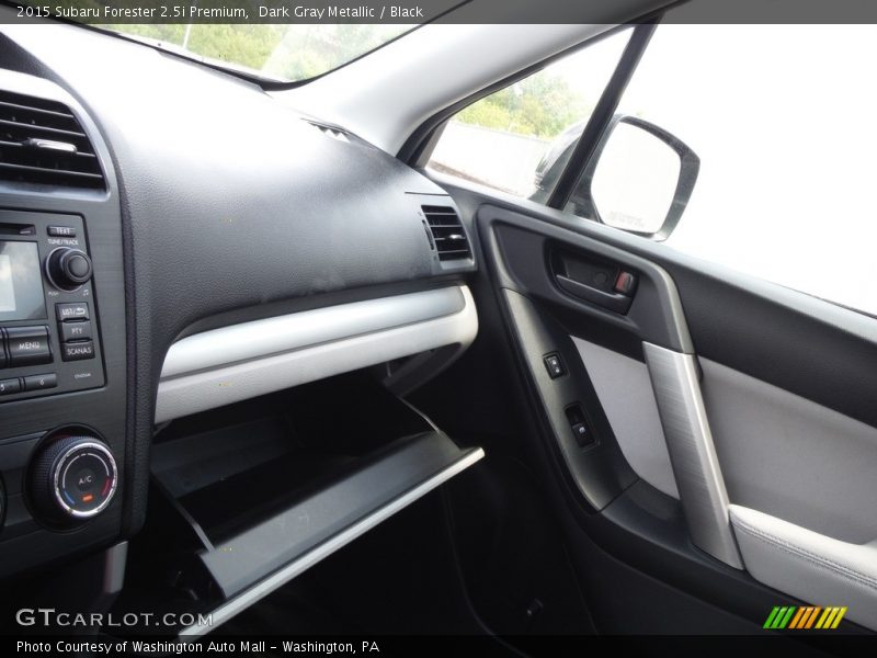 Dark Gray Metallic / Black 2015 Subaru Forester 2.5i Premium