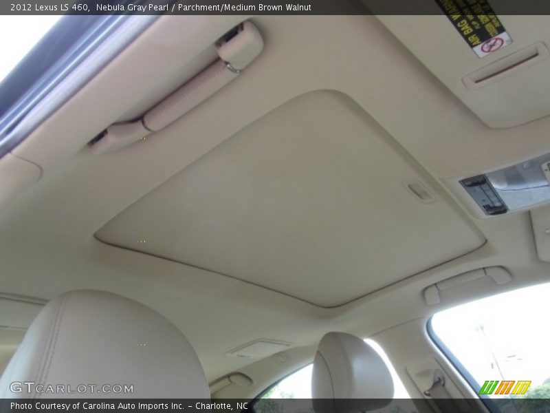Sunroof of 2012 LS 460