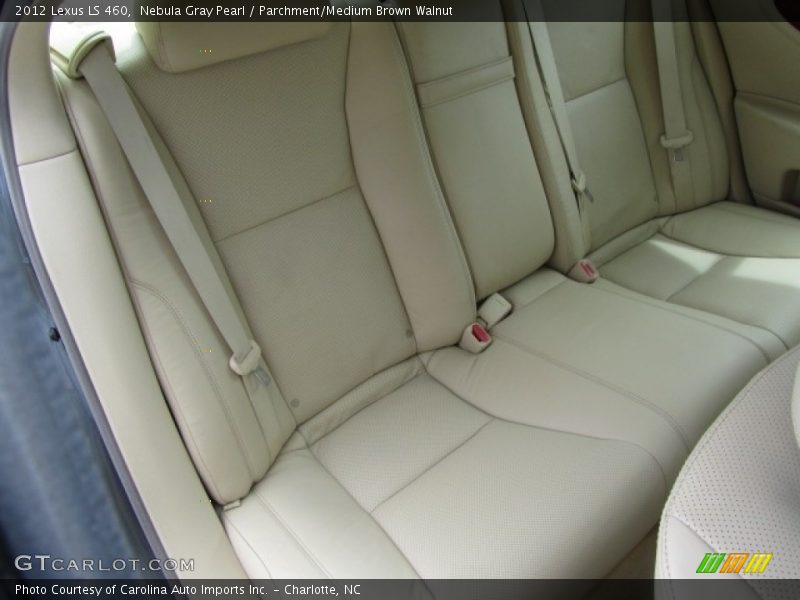 Rear Seat of 2012 LS 460