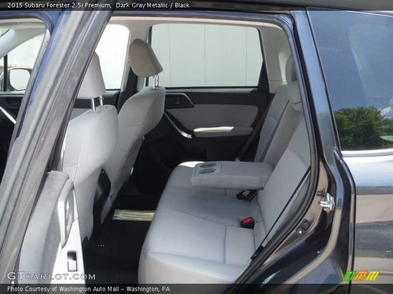 Dark Gray Metallic / Black 2015 Subaru Forester 2.5i Premium
