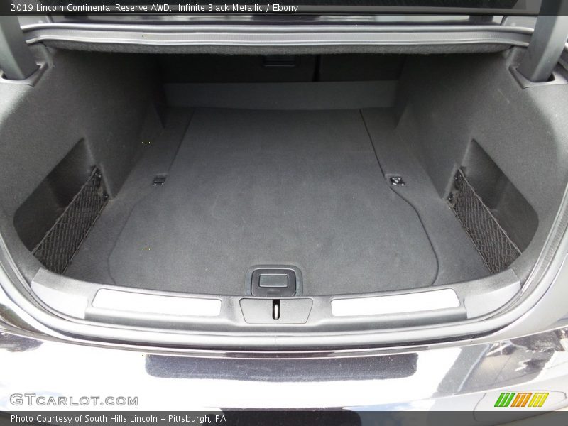  2019 Continental Reserve AWD Trunk