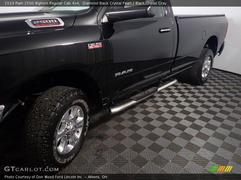 Diamond Black Crystal Pearl / Black/Diesel Gray 2019 Ram 2500 Bighorn Regular Cab 4x4