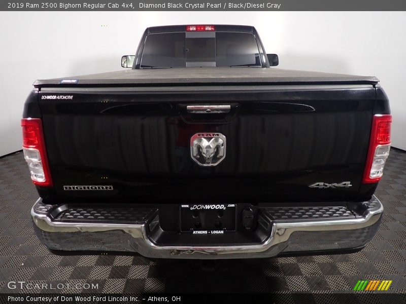 Diamond Black Crystal Pearl / Black/Diesel Gray 2019 Ram 2500 Bighorn Regular Cab 4x4