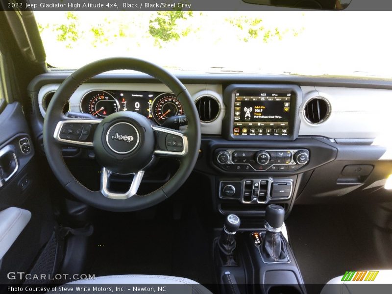 Black / Black/Steel Gray 2022 Jeep Gladiator High Altitude 4x4