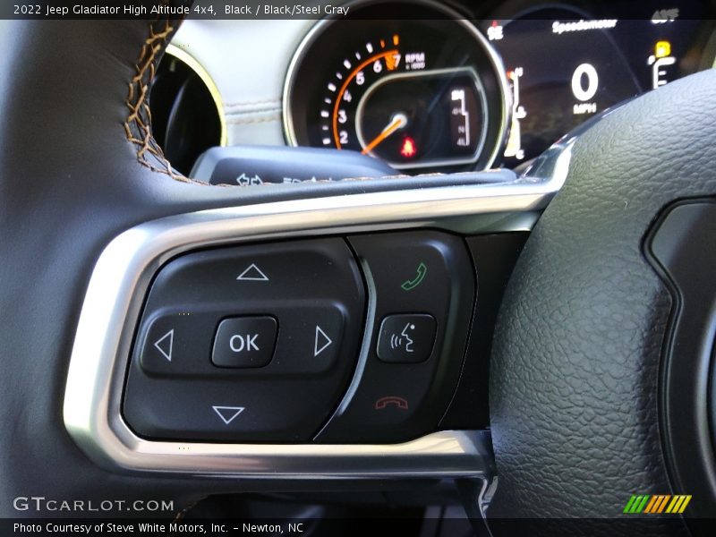 Black / Black/Steel Gray 2022 Jeep Gladiator High Altitude 4x4